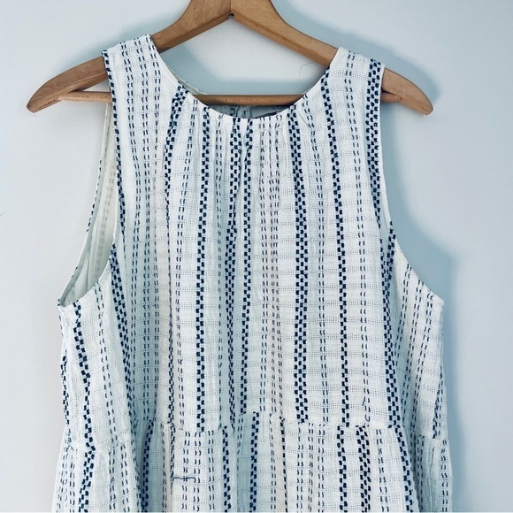 LOFT Dotted Tiered Swing Dress XL - Picture 5 of 13